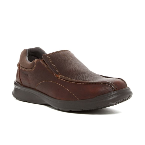 Clarks Men Cotrell Step Leather Slip-On Loafer - New In Box- Reemoly